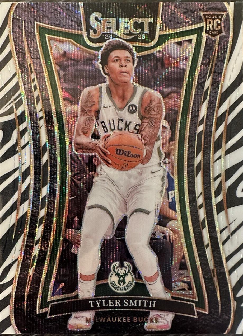 Tyler Smith [Zebra Prizm] #378