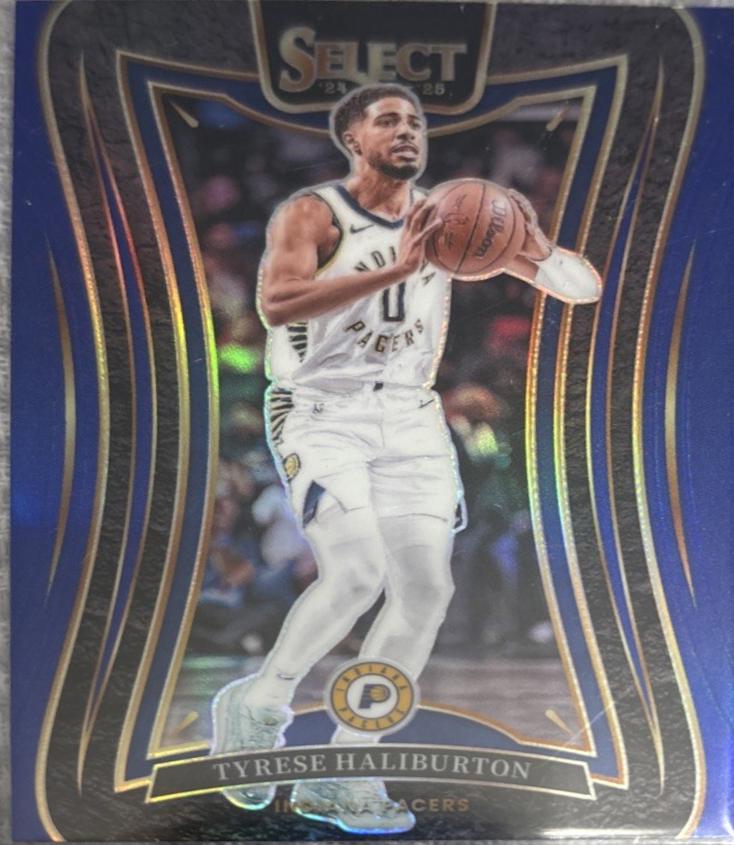 Tyrese Haliburton [Blue Prizm] #342