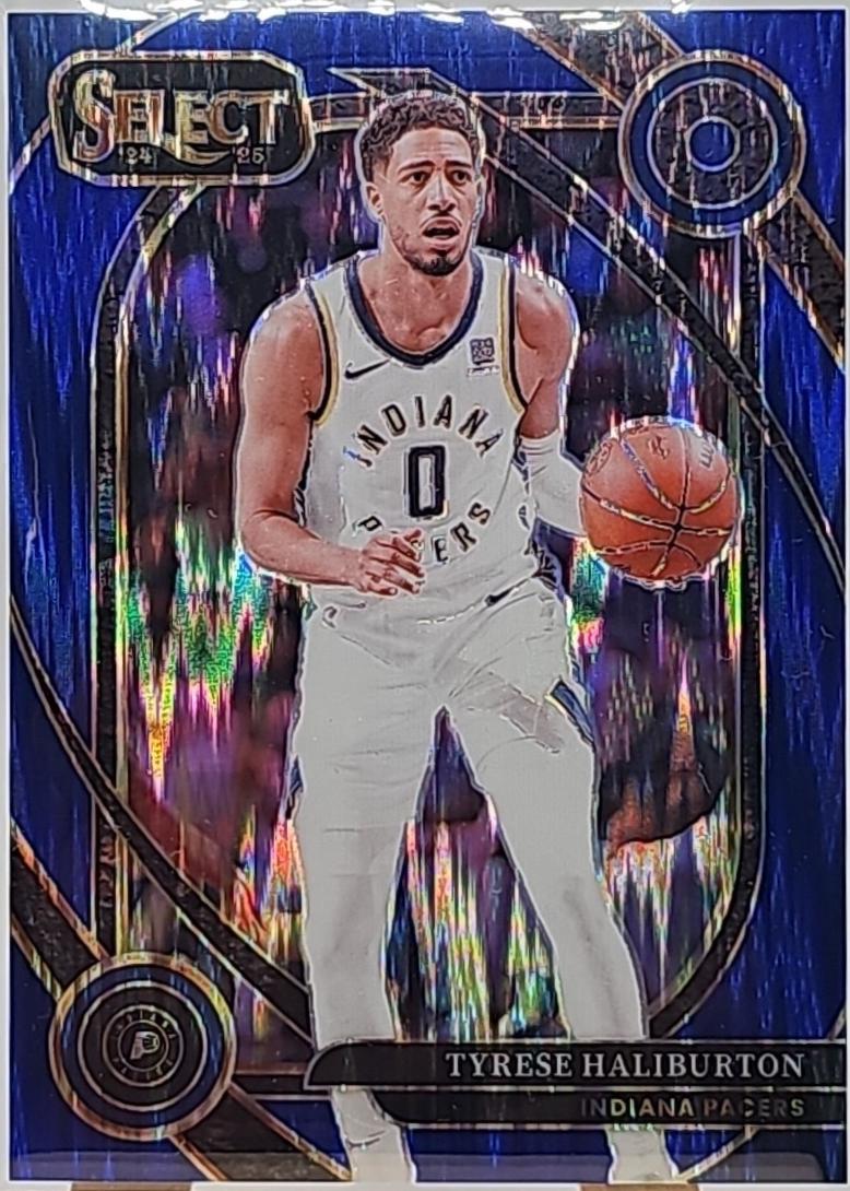 Tyrese Haliburton [Blue Tectonic Prizm] #220