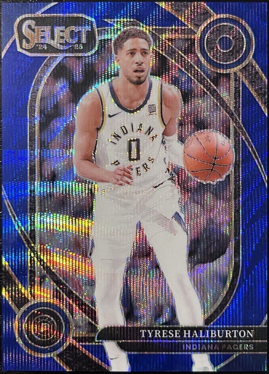 Tyrese Haliburton [Blue Wave Prizm] #220