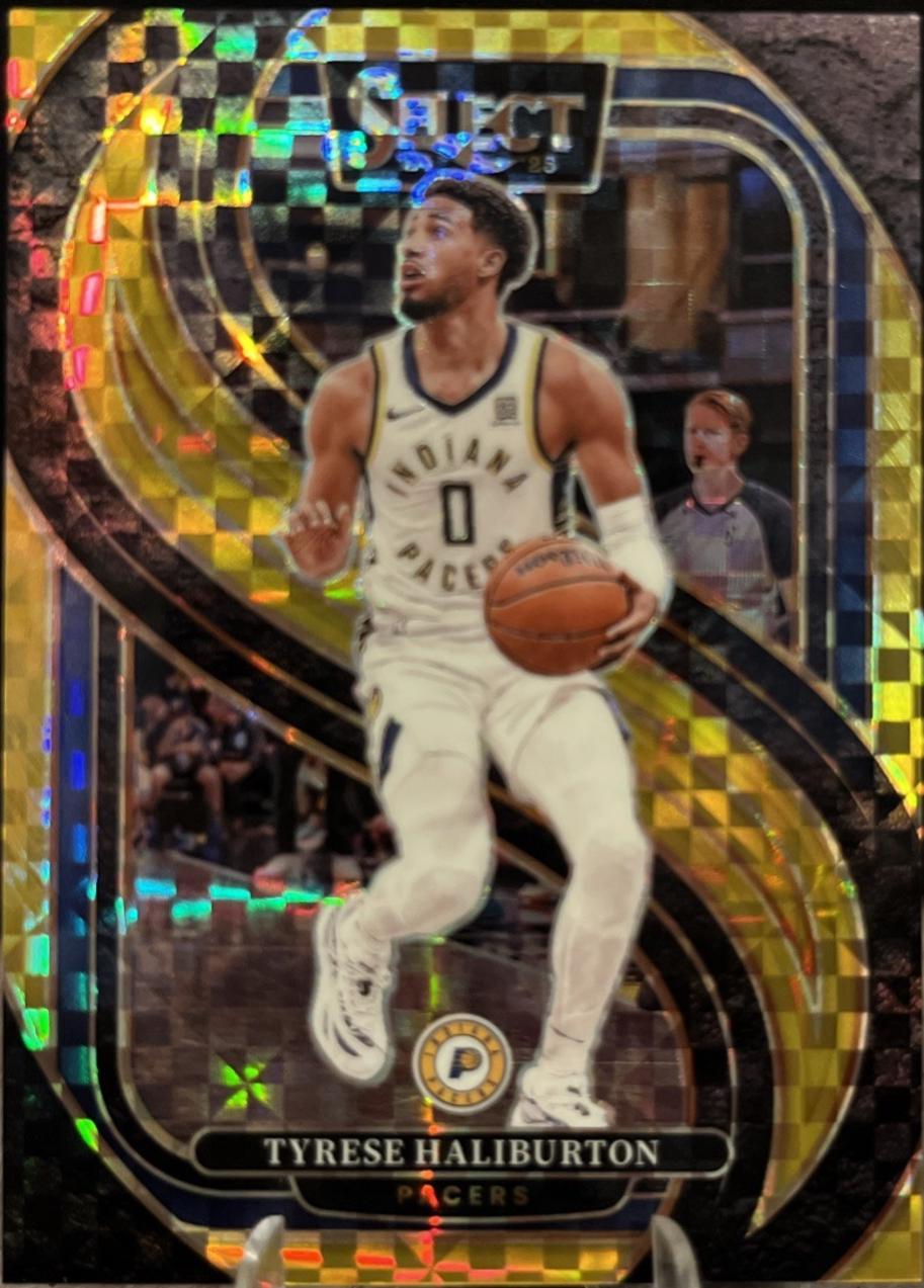 Tyrese Haliburton [Gold Prizm] #165