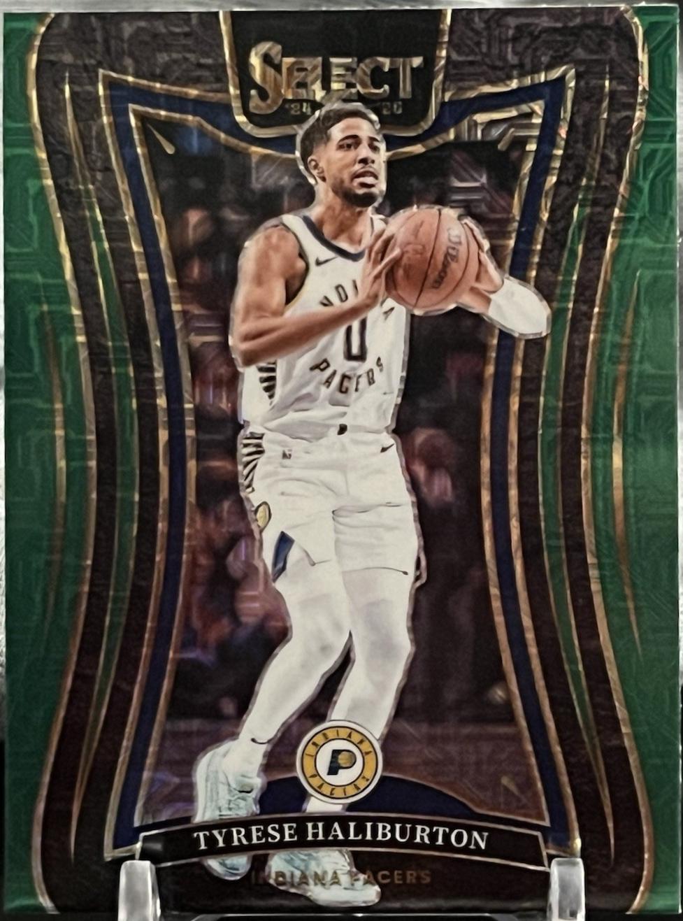 Tyrese Haliburton [Green Mojo Prizm] #342