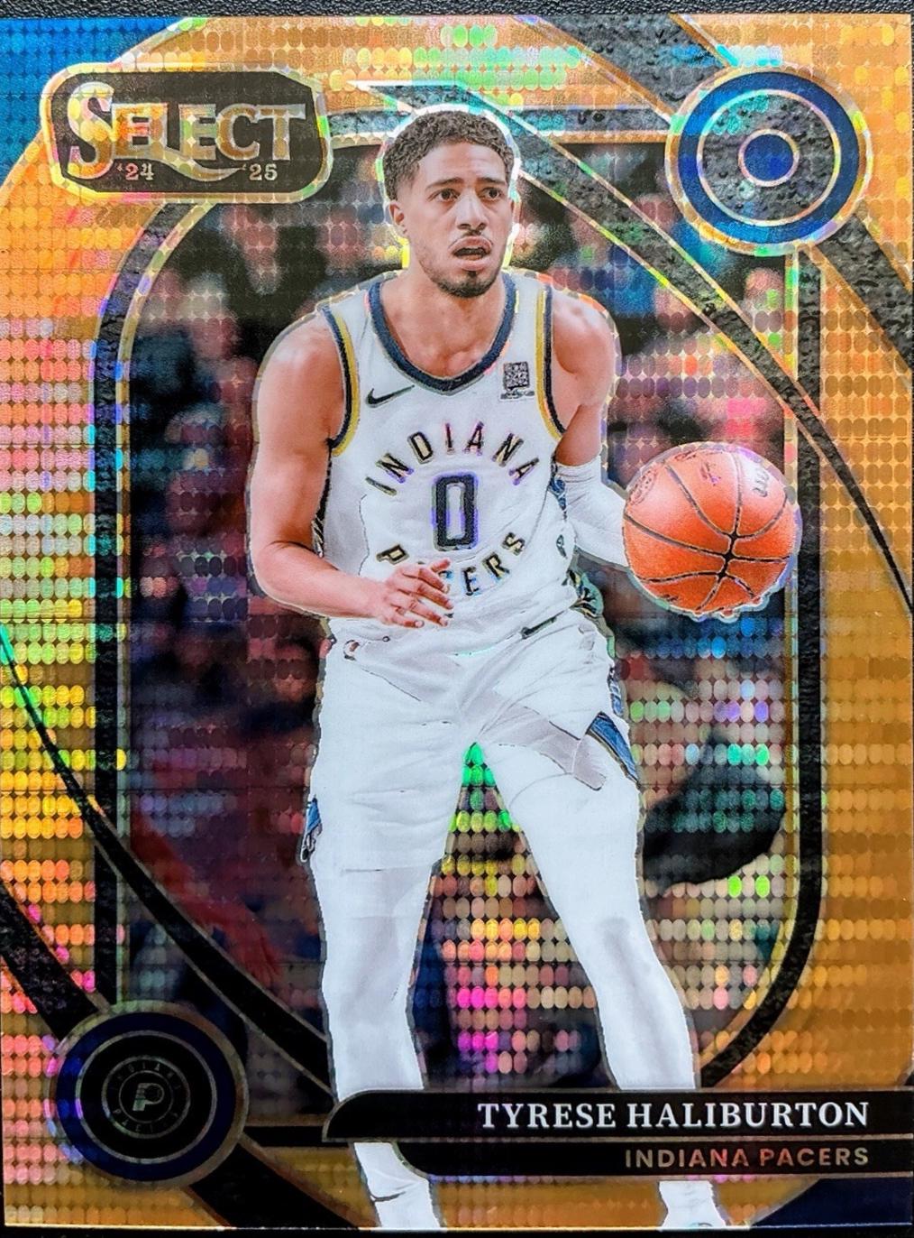 Tyrese Haliburton [Neon Orange Pulsar Prizm] #220