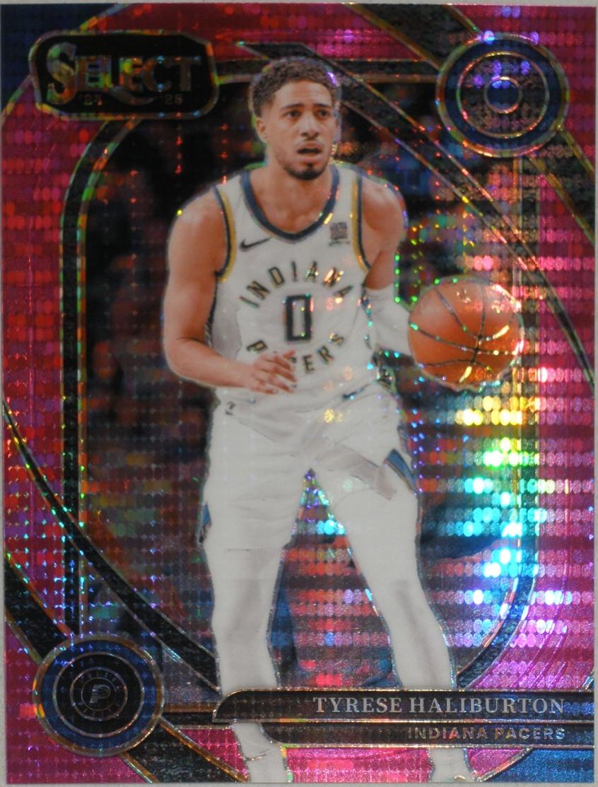 Tyrese Haliburton [Neon Purple Pulsar Prizm] #220