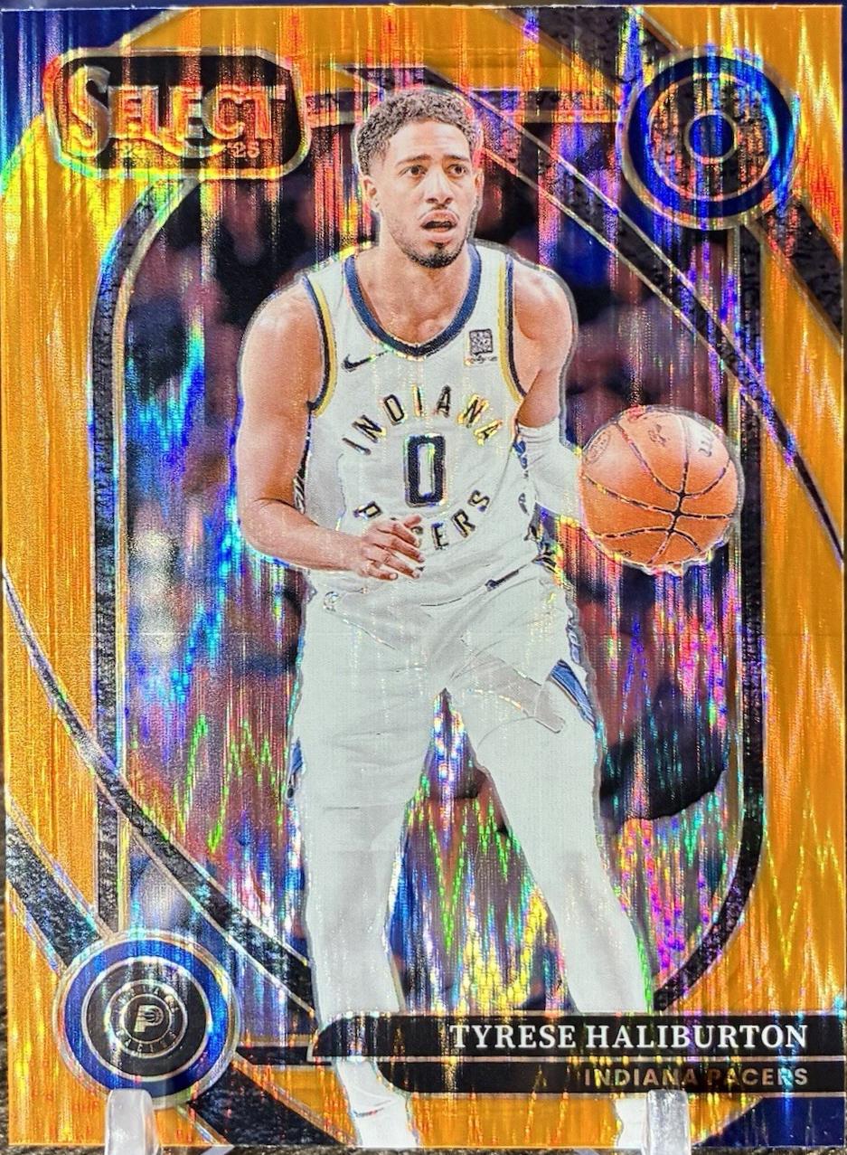 Tyrese Haliburton [Orange Flash Prizm] #220