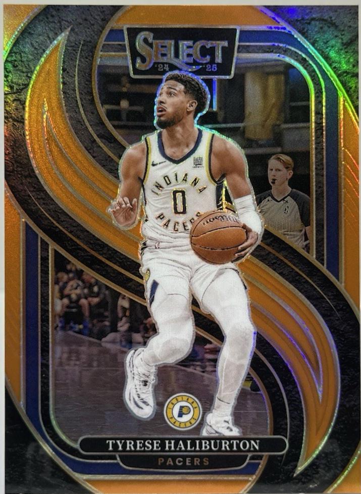 Tyrese Haliburton [Orange Prizm] #165
