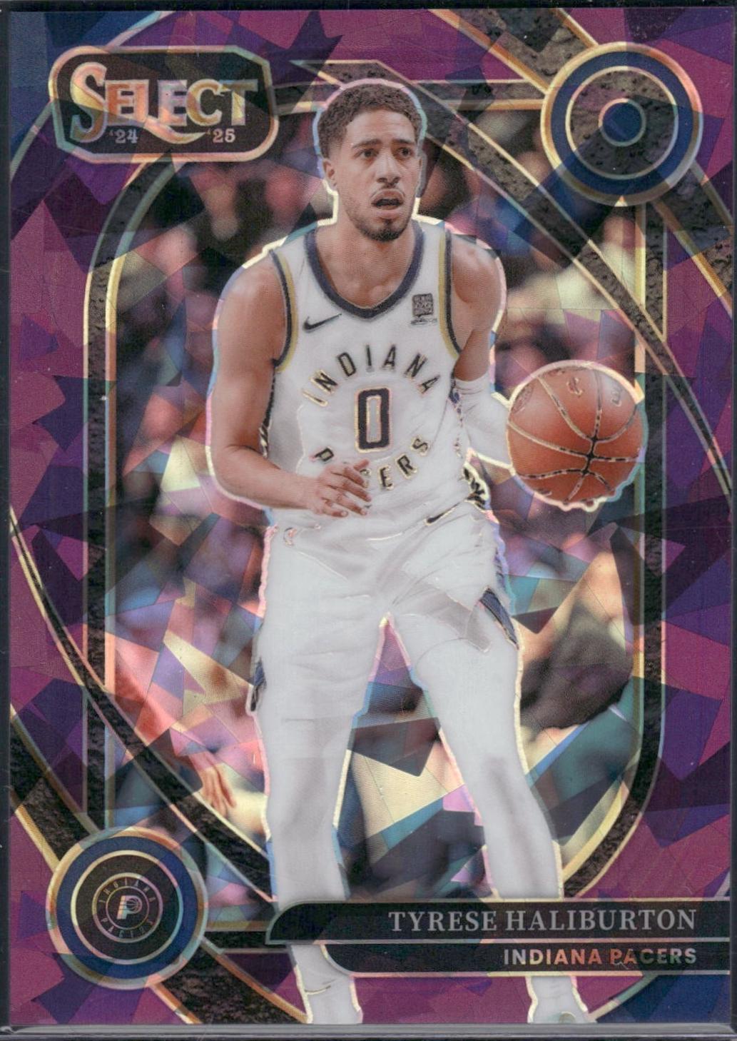 Tyrese Haliburton [Pink Cracked Ice Prizm] #220