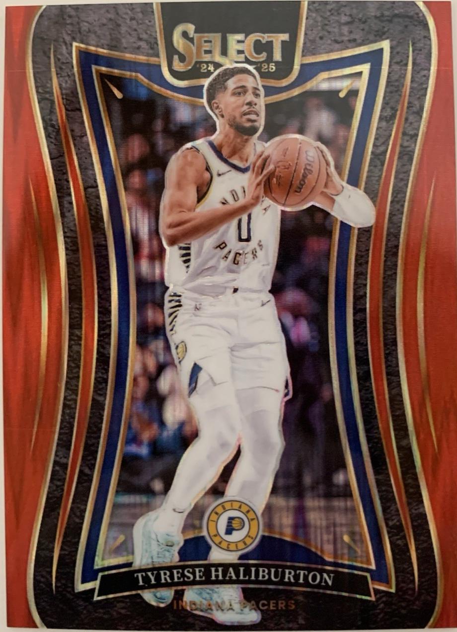 Tyrese Haliburton [Red Flash Prizm] #342