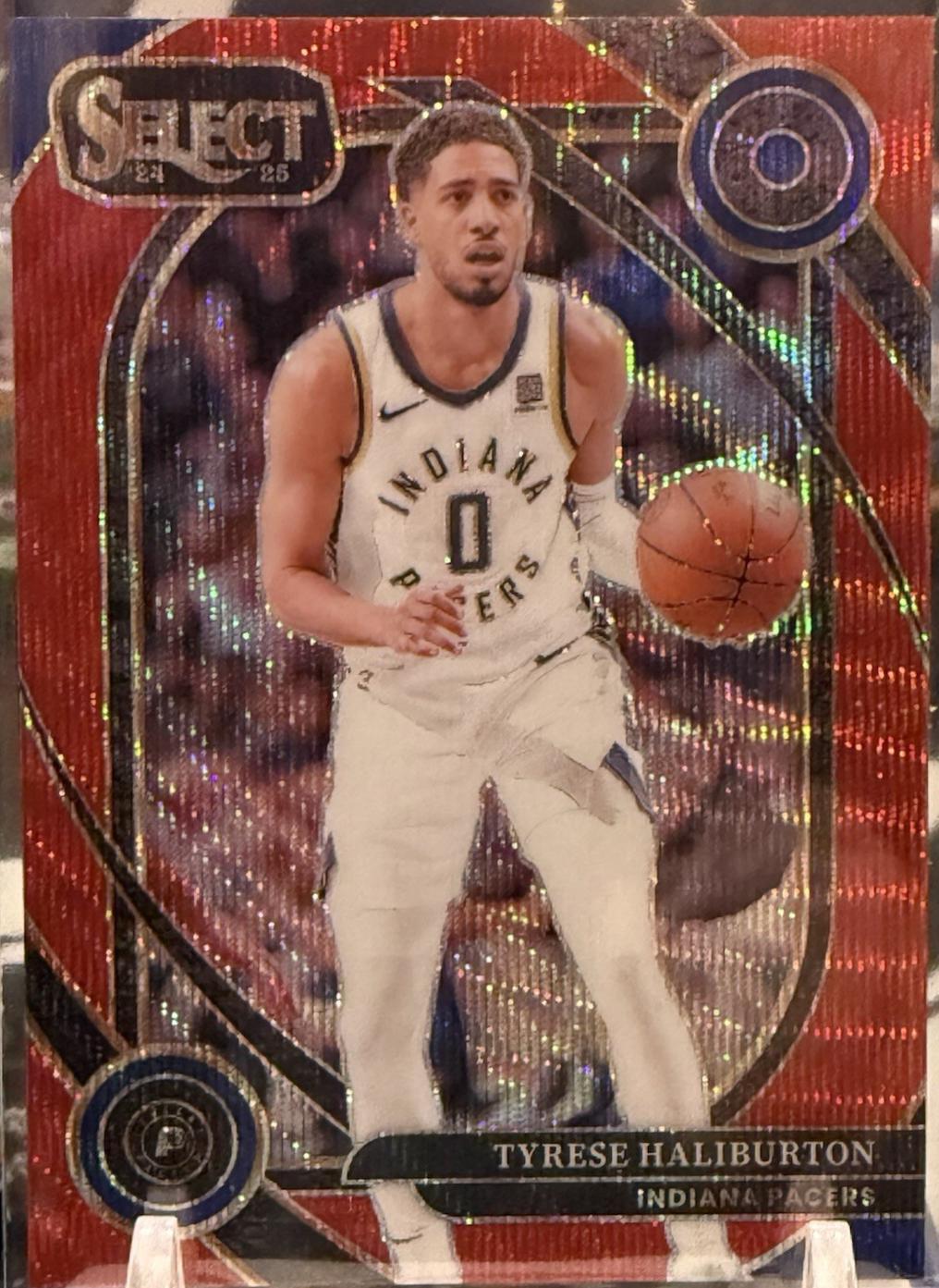 Tyrese Haliburton [Red Wave Prizm] #220