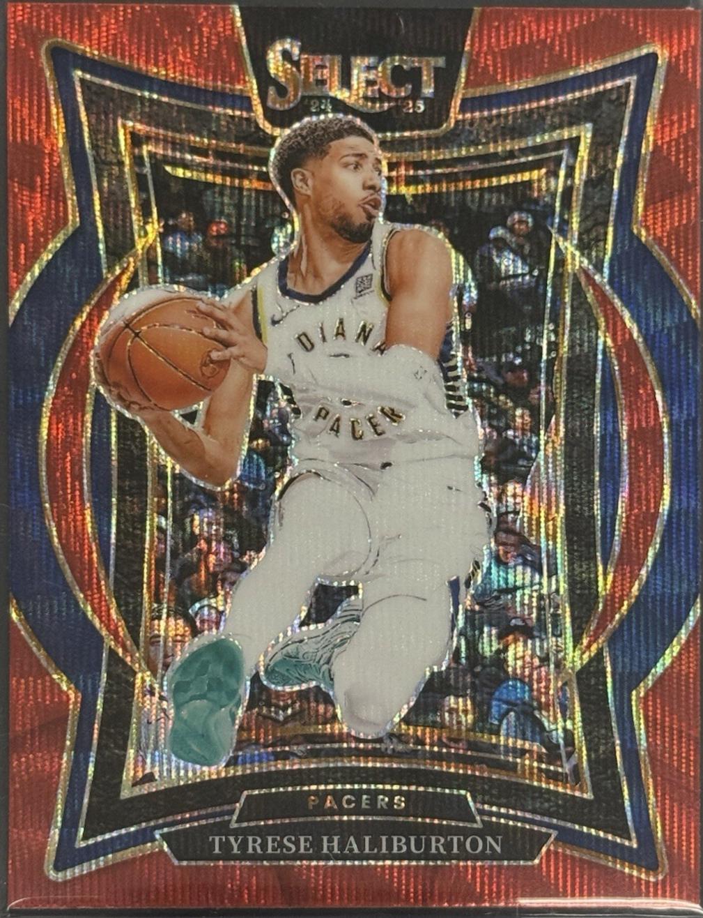 Tyrese Haliburton [Red Wave Prizm] #64