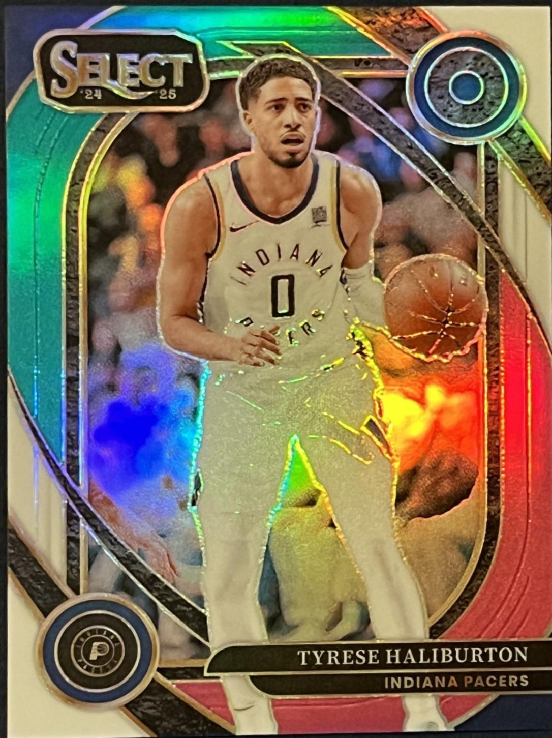 Tyrese Haliburton [Teal White Pink Prizm] #220