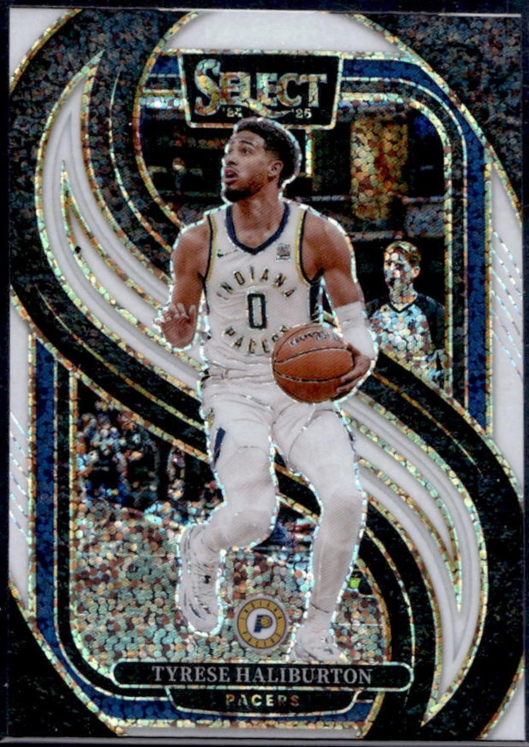 Tyrese Haliburton [White Sparkle Prizm] #165