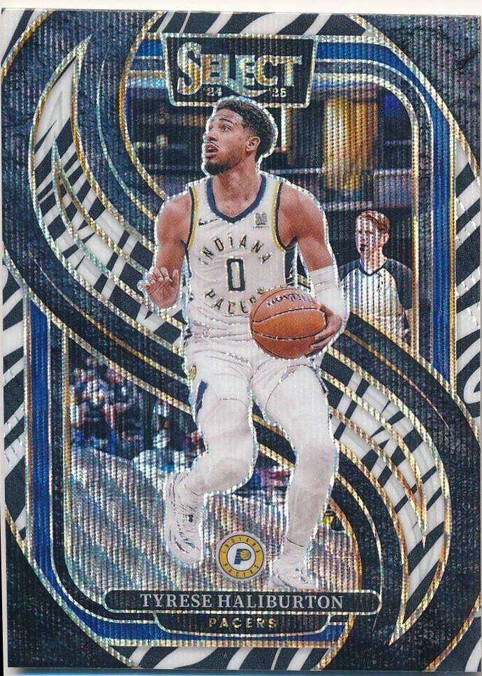 Tyrese Haliburton [Zebra Prizm] #165