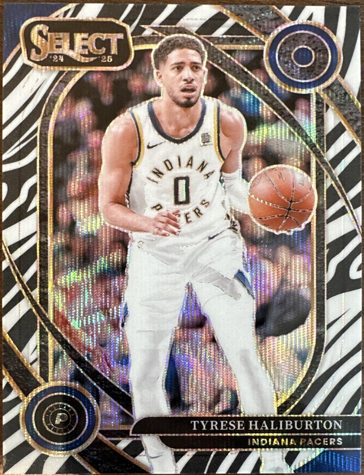 Tyrese Haliburton [Zebra Prizm] #220