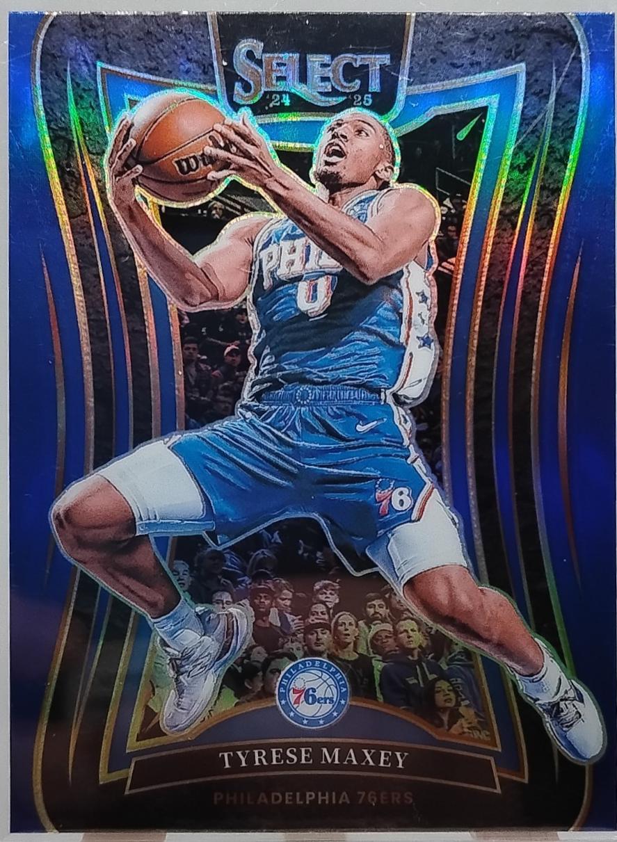 Tyrese Maxey [Blue Prizm] #364