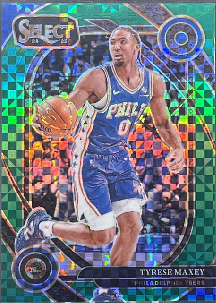 Tyrese Maxey [Green Prizm] #243