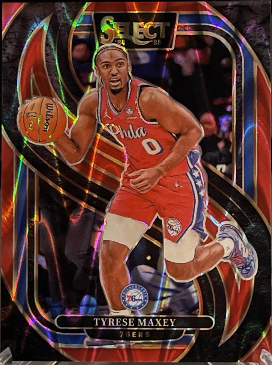 Tyrese Maxey [Green Tectonic Prizm] #156