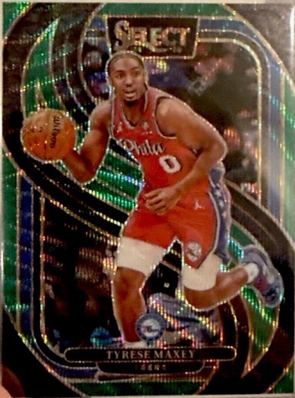 Tyrese Maxey [Green Wave Prizm] #156