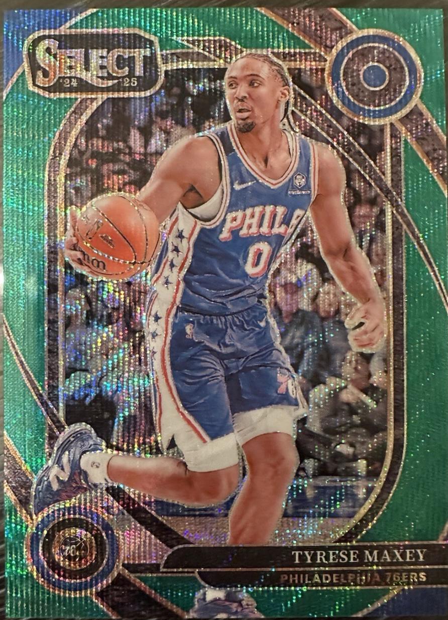 Tyrese Maxey [Green Wave Prizm] #243