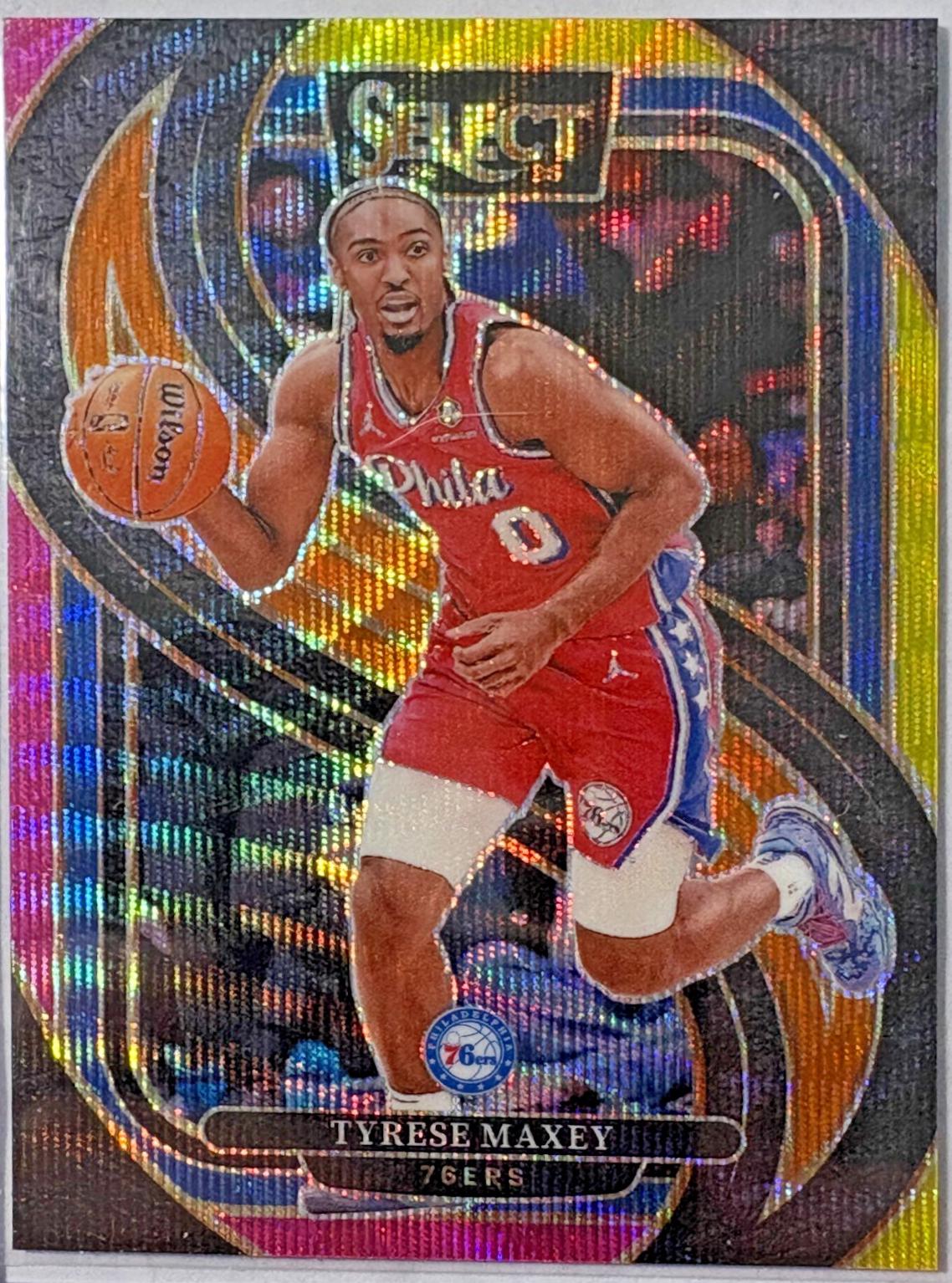 Tyrese Maxey [Multi Wave Prizm] #156