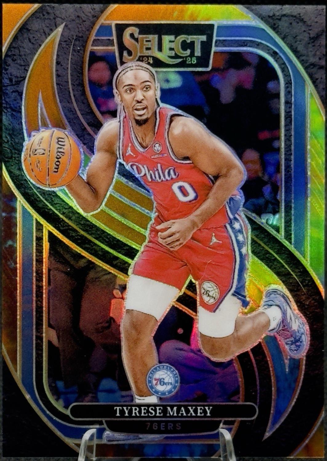 Tyrese Maxey [Tie-Dye Prizm] #156