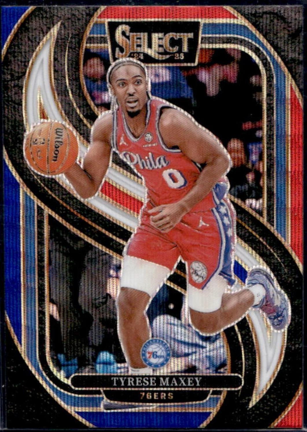 Tyrese Maxey [Tri-Color Prizm] #156