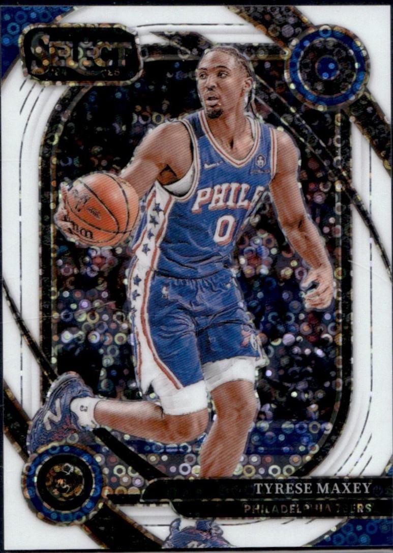 Tyrese Maxey [White Disco Prizm] #243
