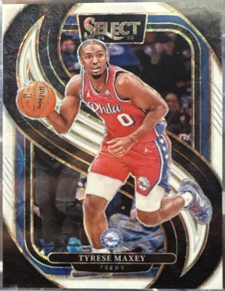 Tyrese Maxey [White Scope Prizm] #156