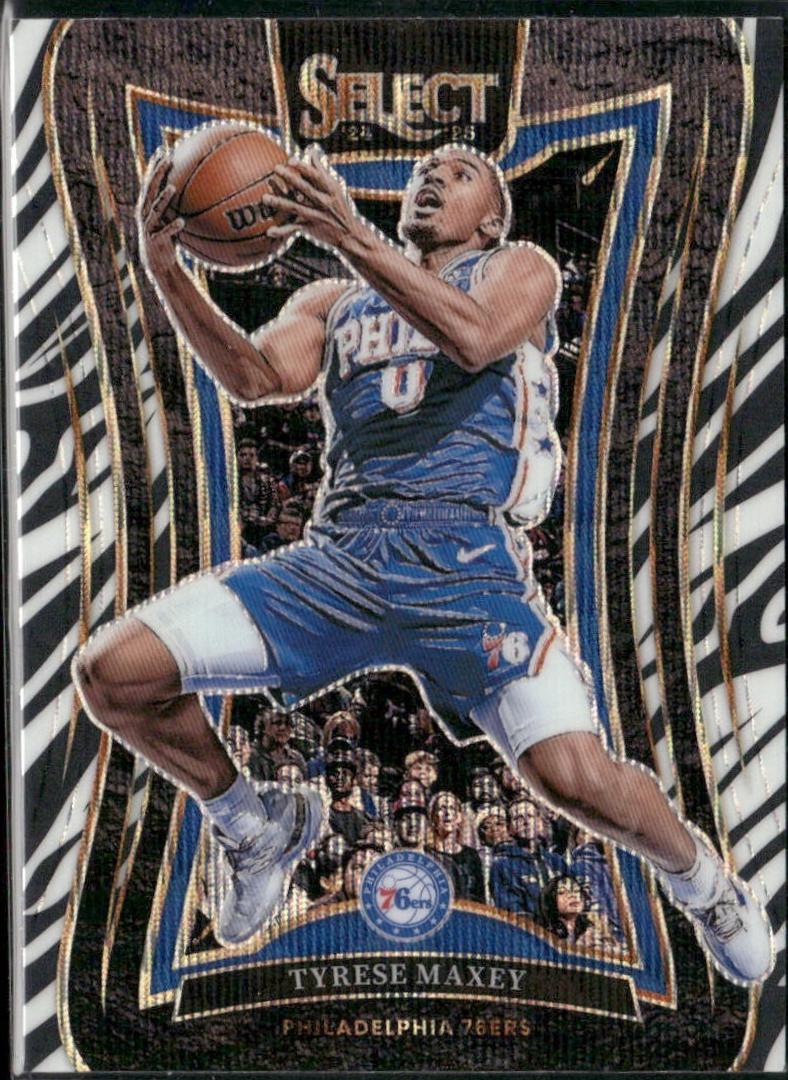 Tyrese Maxey [Zebra Prizm] #364