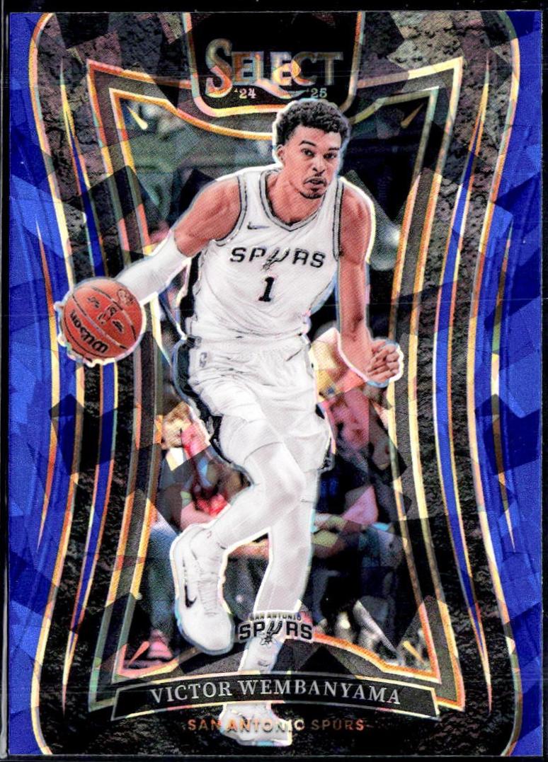 Victor Wembanyama [Blue Cracked Ice Prizm] #309