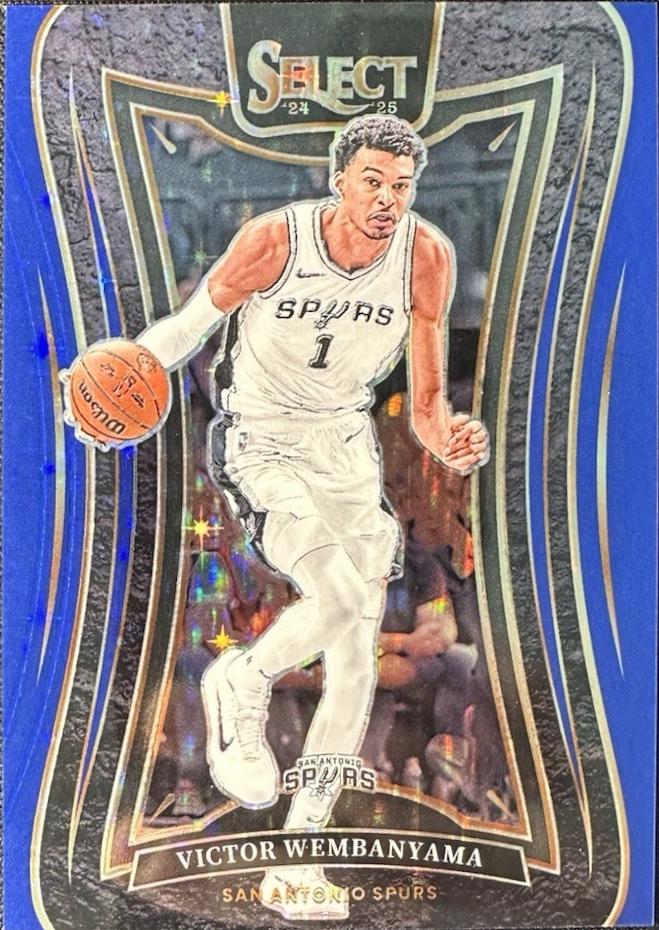 Victor Wembanyama [Blue Stars Prizm] #309