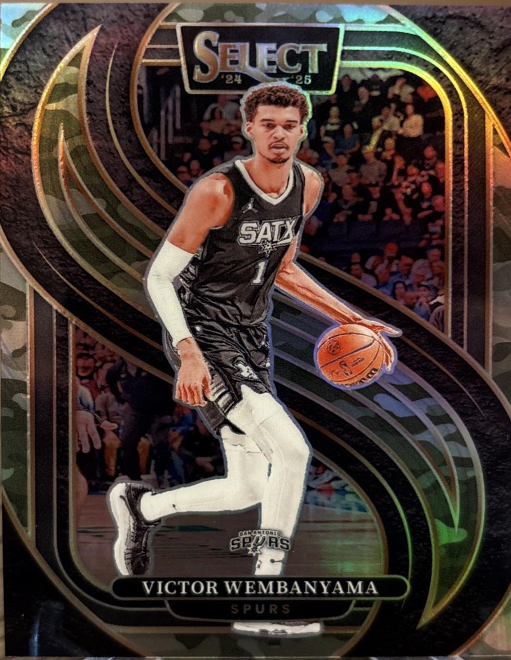 Victor Wembanyama [Green Camo Prizm] #102