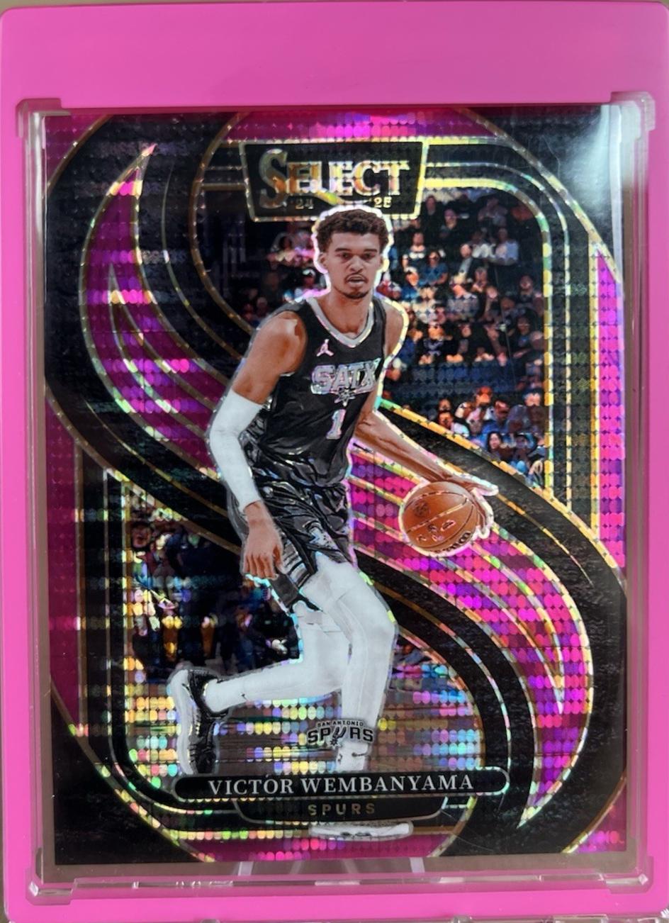 Victor Wembanyama [Neon Purple Pulsar Prizm] #102