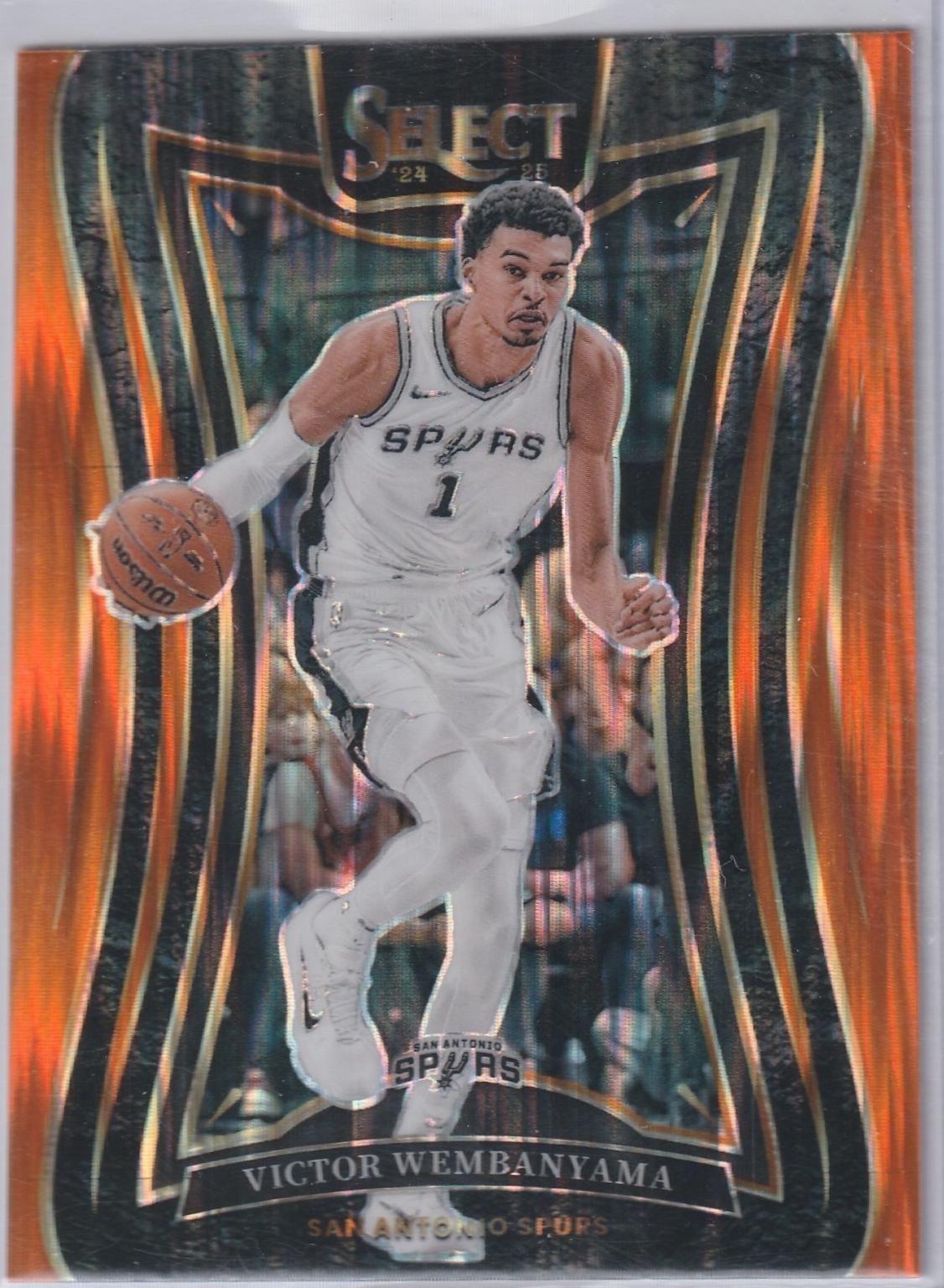 Victor Wembanyama [Orange Flash Prizm] #309