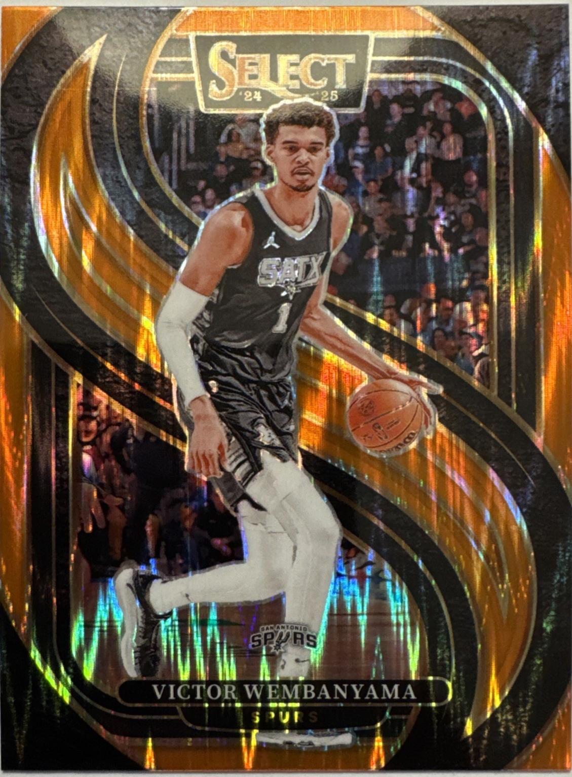 Victor Wembanyama [Orange Prizm] #102