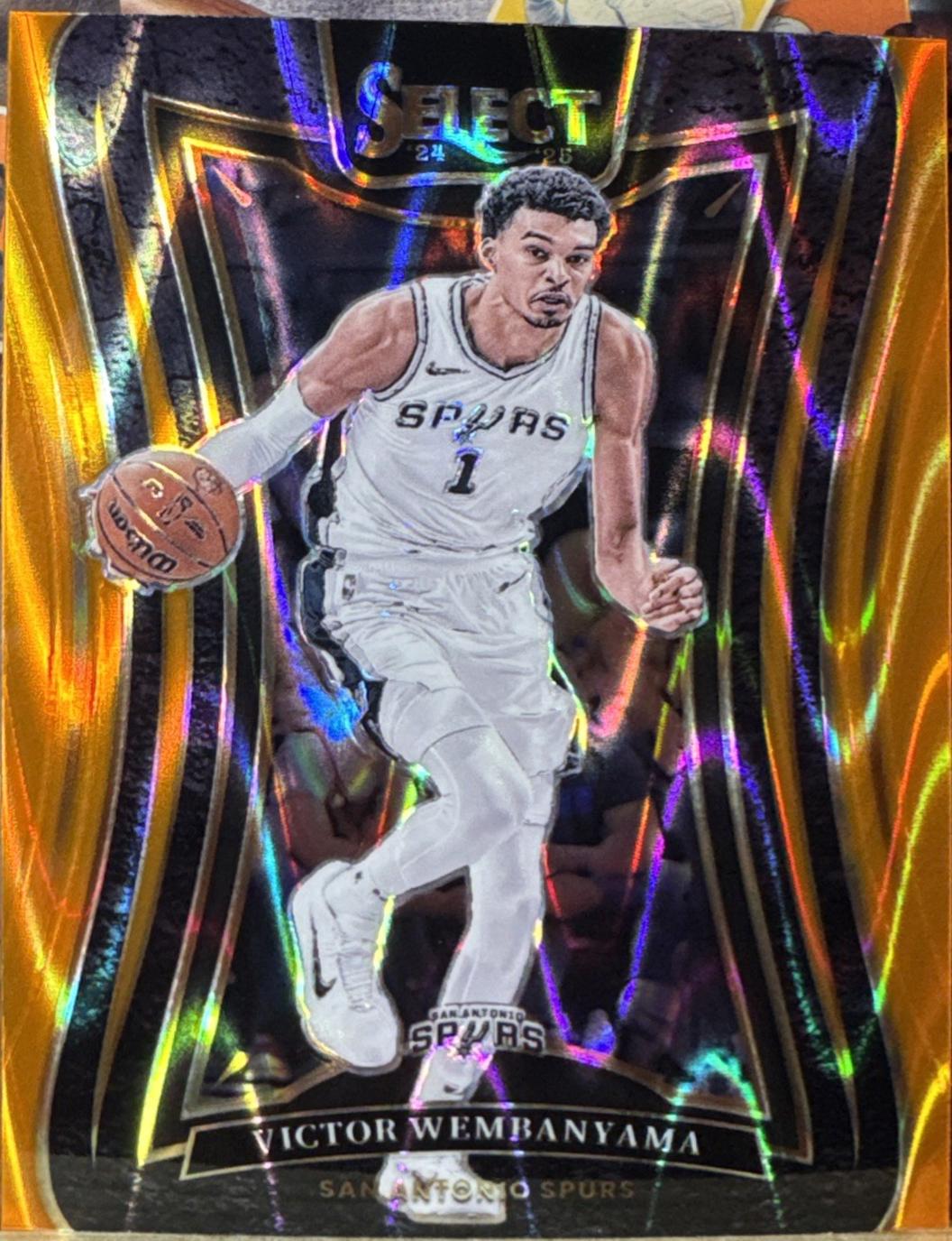 Victor Wembanyama [Orange Tectonic Prizm] #309