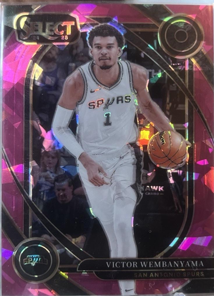 Victor Wembanyama [Pink Cracked Ice Prizm] #229
