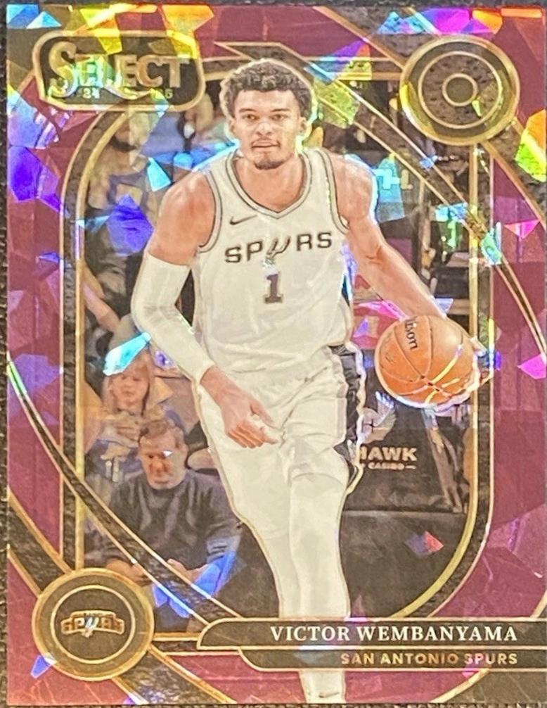 Victor Wembanyama [Purple Cracked Ice Prizm] #229