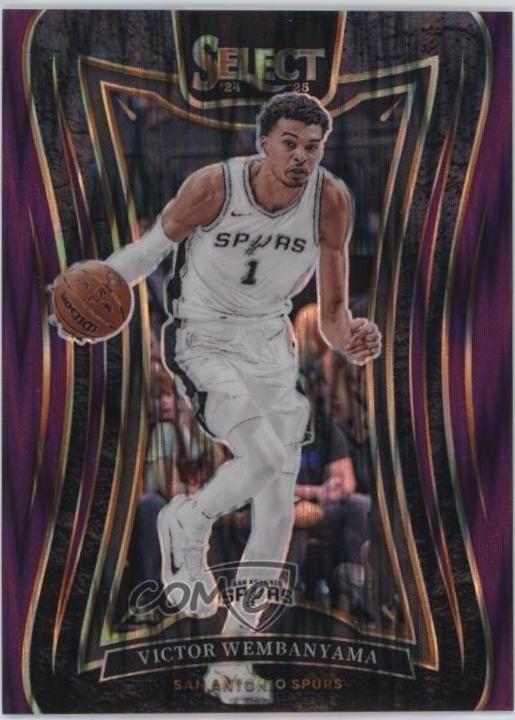 Victor Wembanyama [Purple Flash Prizm] #309