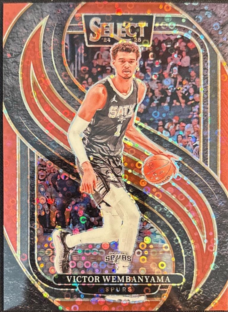Victor Wembanyama [Red Disco Prizm] #102