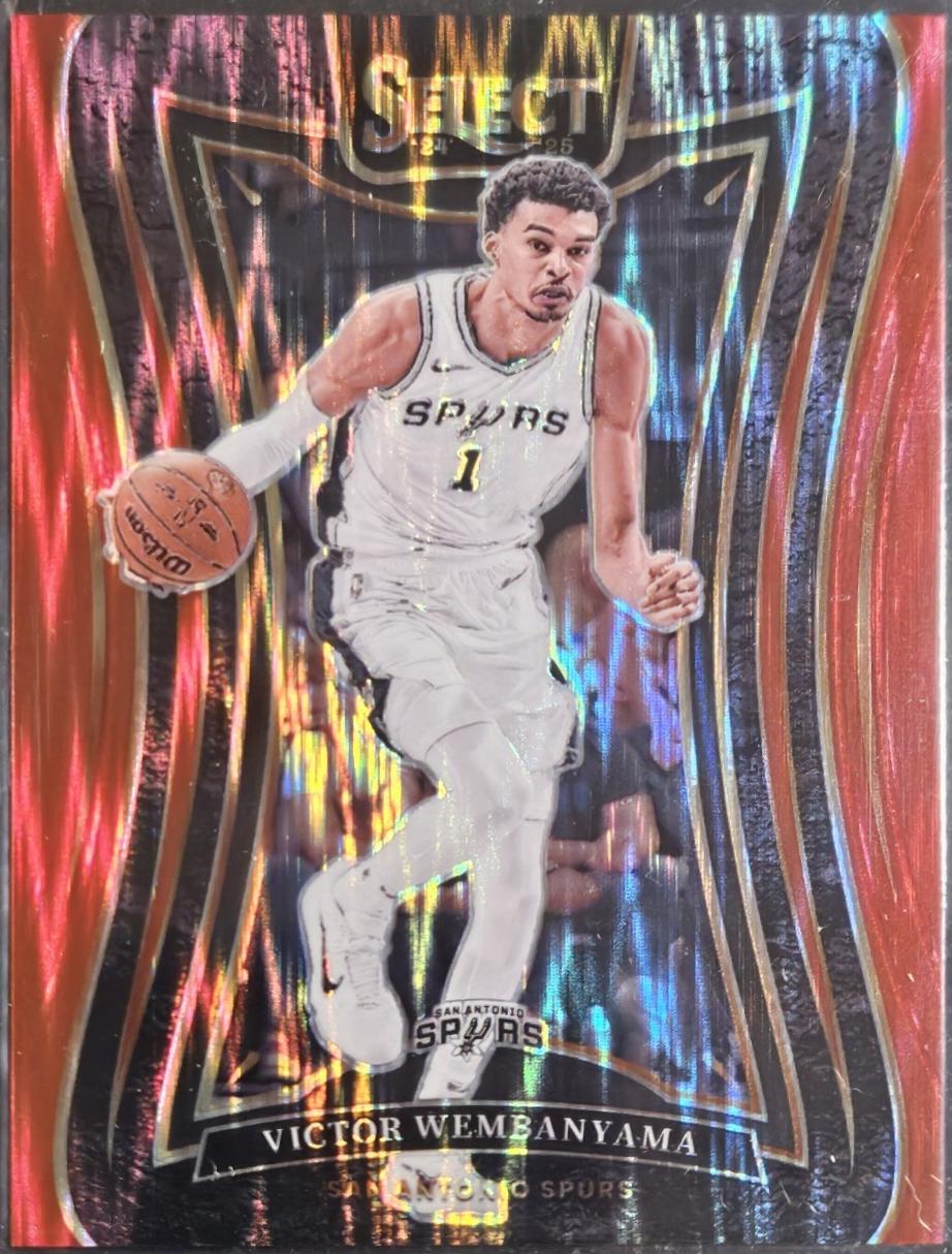 Victor Wembanyama [Red Flash Prizm] #309