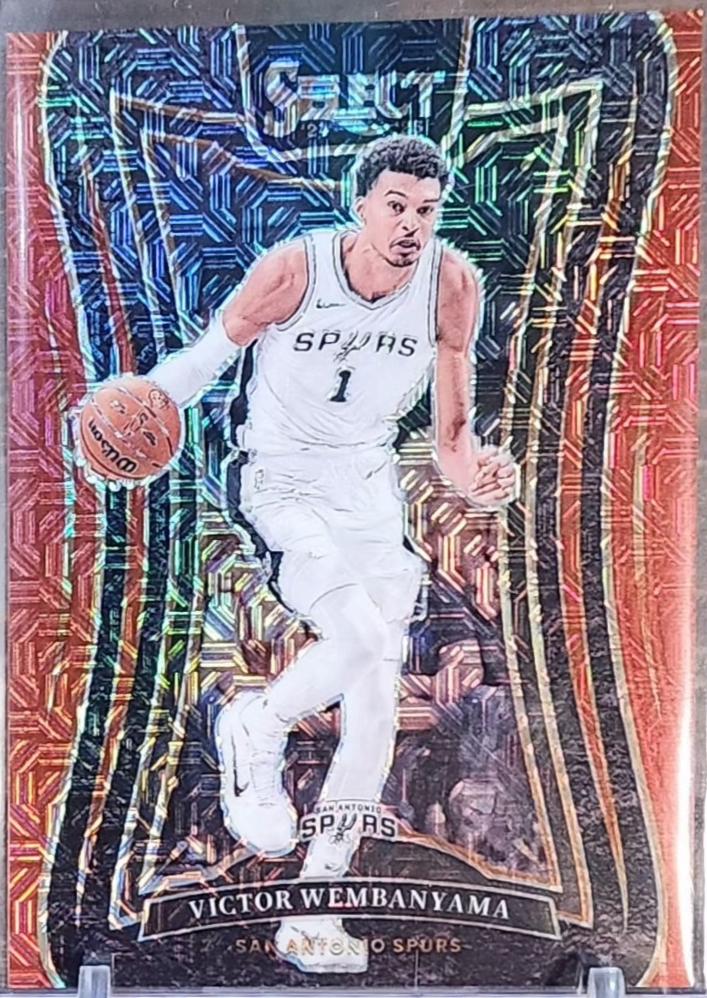 Victor Wembanyama [Red Mojo Prizm] #309