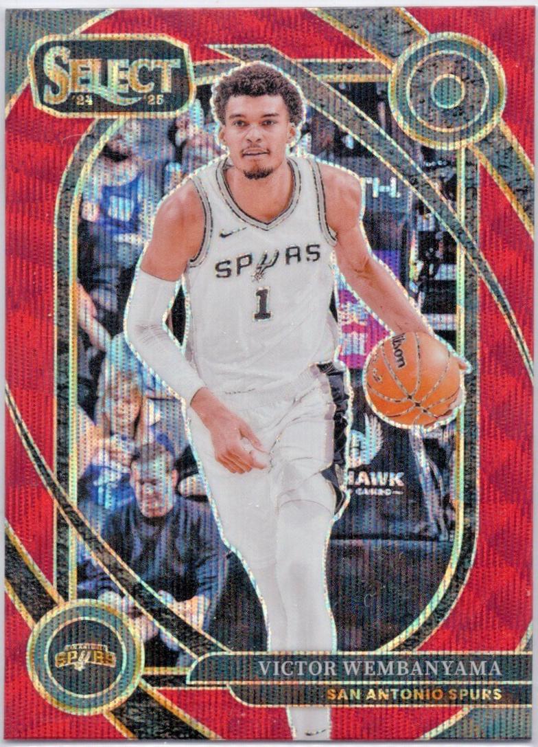 Victor Wembanyama [Red Tectonic Prizm] #229