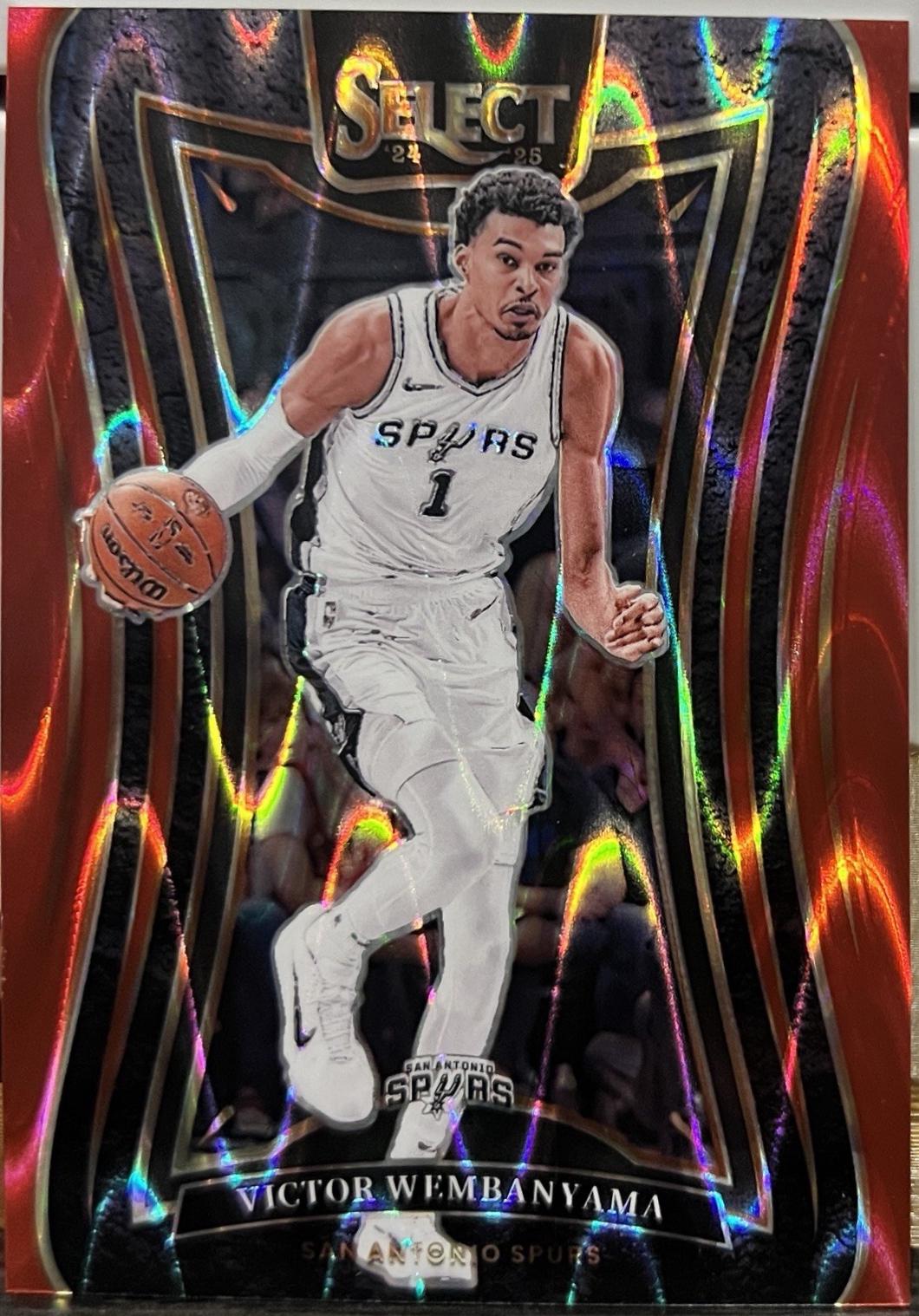 Victor Wembanyama [Red Tectonic Prizm] #309
