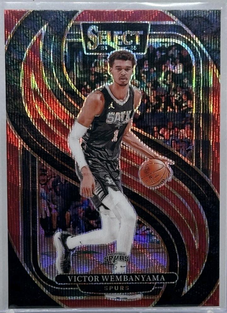 Victor Wembanyama [Red Wave Prizm] #102