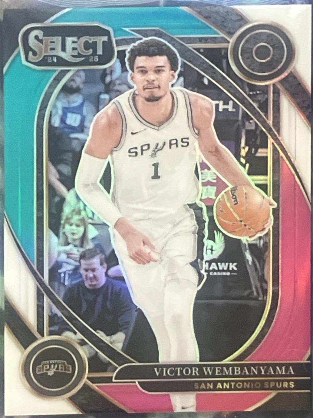 Victor Wembanyama [Teal White Pink Prizm] #229