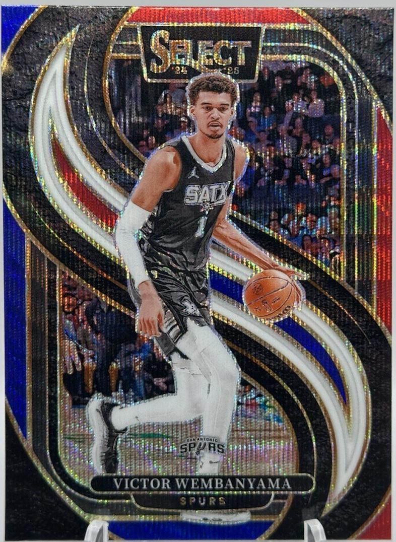 Victor Wembanyama [Tri-Color Prizm] #102
