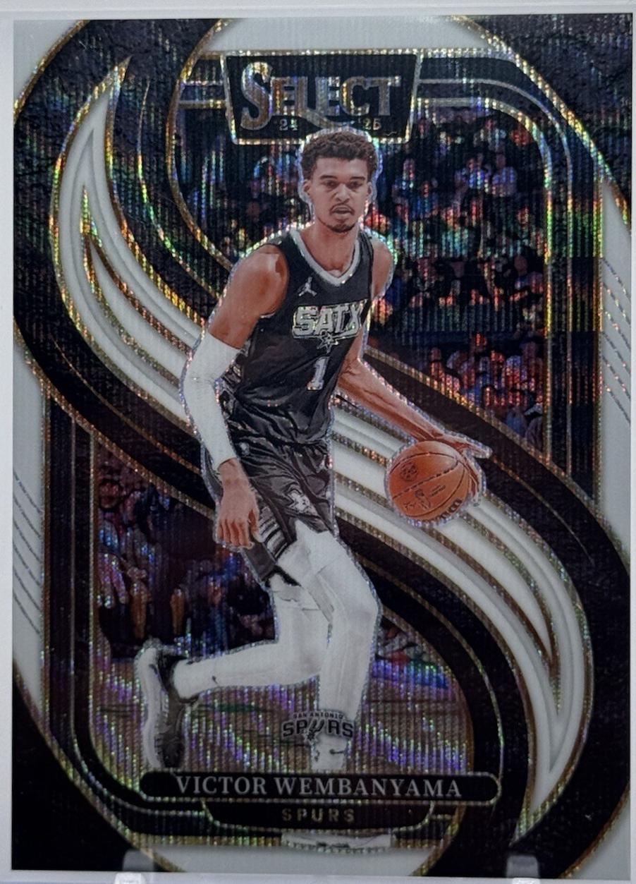 Victor Wembanyama [White Wave Prizm] #102