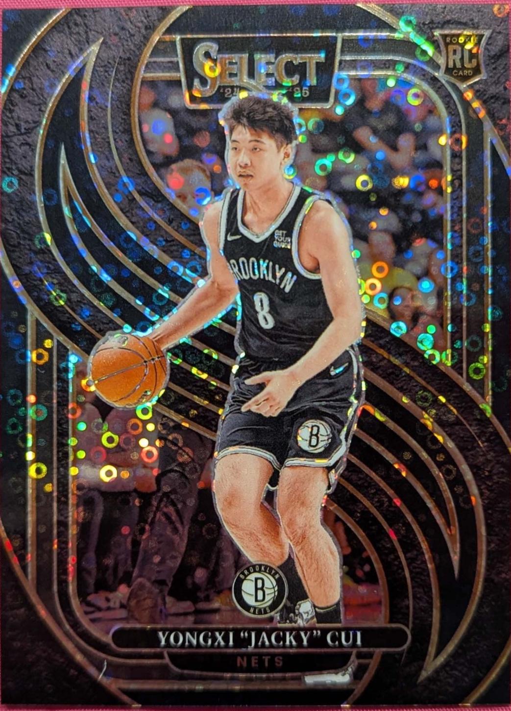 Yongxi Jacky Cui [Black Finite Prizm] #176