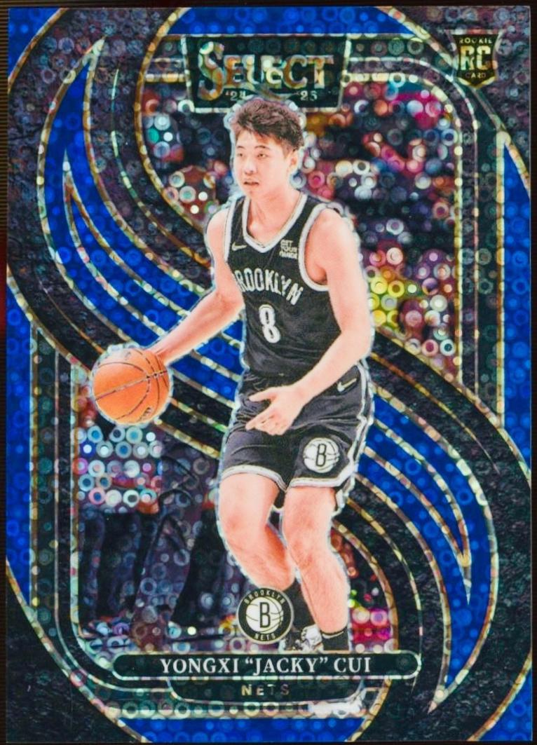 Yongxi Jacky Cui [Blue Disco Prizm] #176